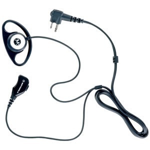  D-Shell PTT in-line and push-to-talk microphone Earpiece 